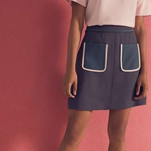 TED BAKER | Pocket Skirt | Size 2 US - NWT - Picture 1 of 14